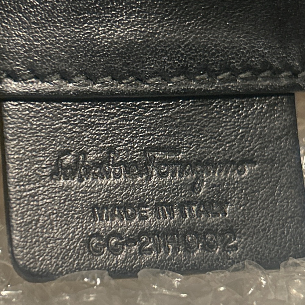 Salvatore Ferragamo Gancini Jacquard Mono Logo Canvas Bucket - Picture 4 of 14